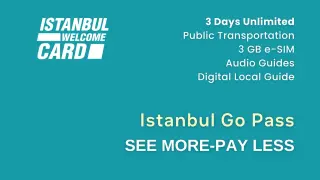 Istanbul Go Pass - 3 Tage