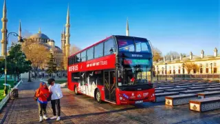 Tour panoramico in autobus Hop-on Hop-off di Istanbul