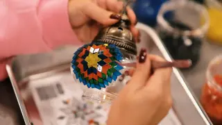 Mosaik-Lampen-Werkstatt Istanbul